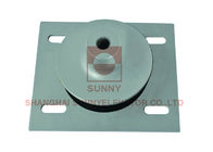 Rubber Shock Absorber Traction Elevator System , Anti Viberation Elevator Damping Pad