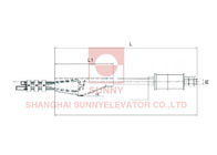 6mm 8mm 9mm Elevator Rope Attachment with Residential Traction Elevator System
