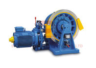Vvvf Geared Traction Machine For Passenger / Freight Elevator Motor