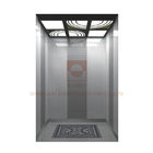 Floor PVC / Hairline Stainless Steel Elevator Cabin Decoration Car Design For Passenger Elevator