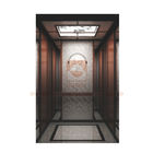 Floor Marble Mosaic Car Design Elevator Cabin Decoration For Hotel Elevator / Passenger Lift