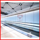 0° Moving Walk Escalator For Airport Or Shopping Mall / Elevator And Escalator