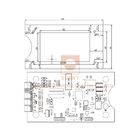 Dc18 - 30v Elevator Display Board 4.3inch 85 * 151mm Premium Craftsmanship