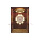 SN-CD Series Passenger Lift Design Wood Veneer Wall Glass Mirror
