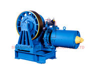 Large Load Geared Traction Machine For Passenger Elevator One Year Warranty