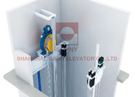 Stainless Steel Machine Roomless High Speed Elevator With Electric Door Motor