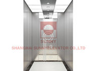Passenger Elevator Hairline Stainless Steel Lift Cabin Etching 2500kg Load