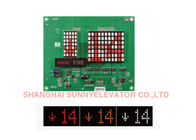 Horizontal Dotmatric LCD Elevator Control Board DC24V Elevator Display Board