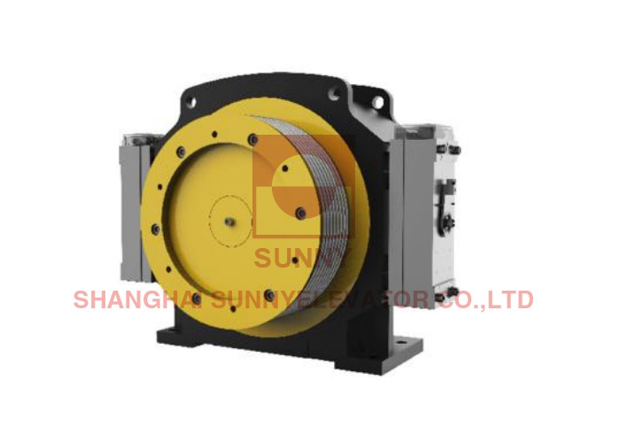 Permanent Magnet Motor Drive Gearless Traction Machine For Elevator 380V