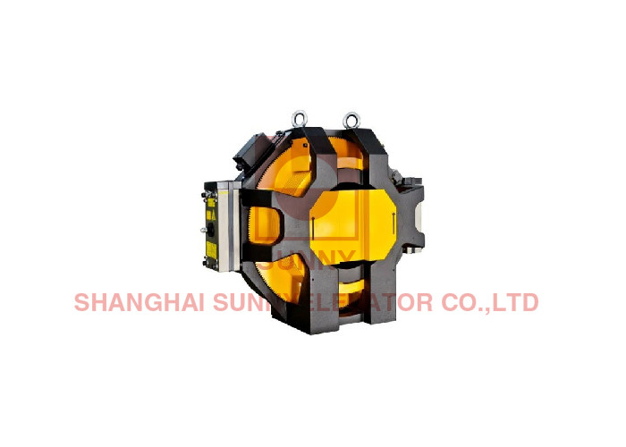 Giant Machine Room Less Traction Elevator With S560 Work Duty