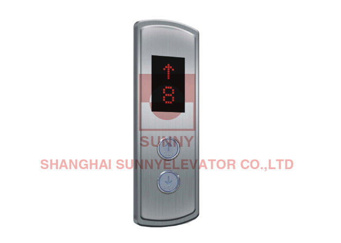 Safe Stainless Steel Lift Cop Panel For Passenger Elevator Spare Parts