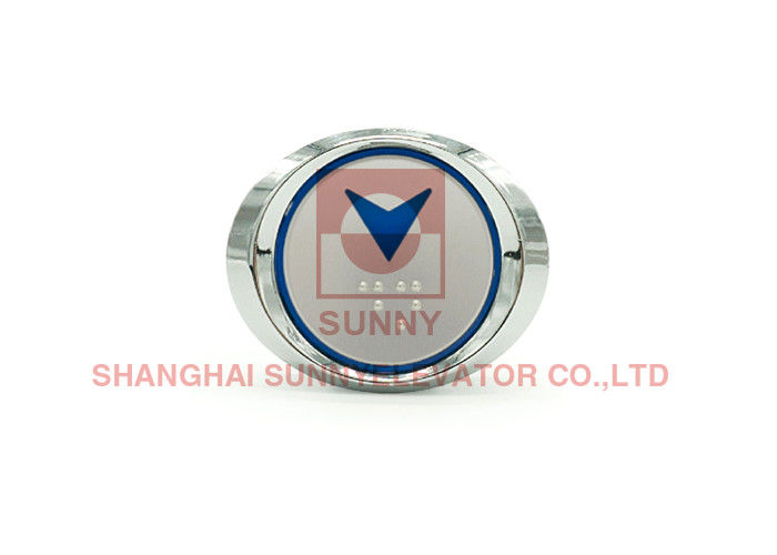 Braille Elevator Push Button for Passenger Elevator / Transparent plastic characters