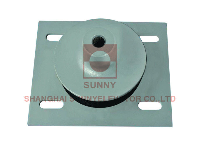 Rubber Shock Absorber Traction Elevator System , Anti Viberation Elevator Damping Pad