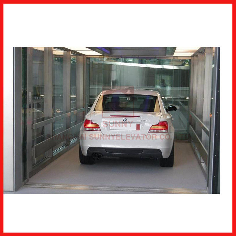 Infrared Protection Car Lift Systems Speed 0.25m/s Simple Operation with High Quality for Car Elevator