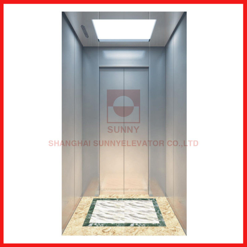 Durable Stainless Steel Home Passenger Home Elevator With Vvvf Machine Room