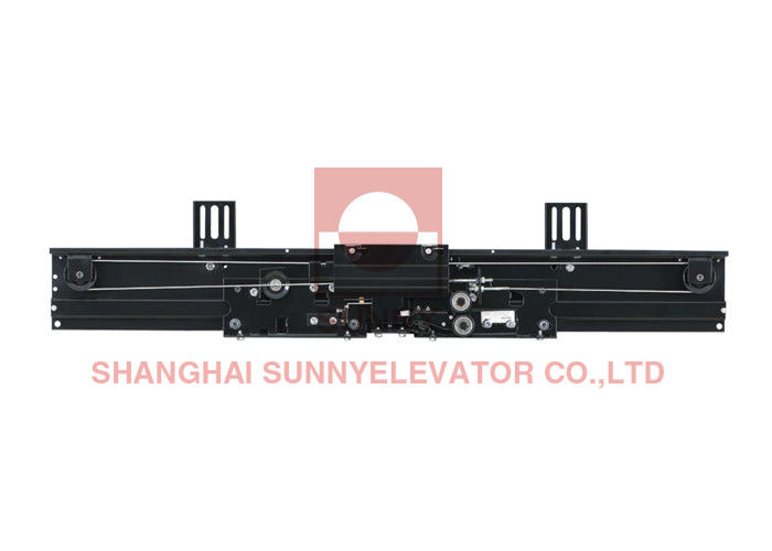 Two Panels Elevator Spare Parts Lift Landing Door Device Fireproof Type