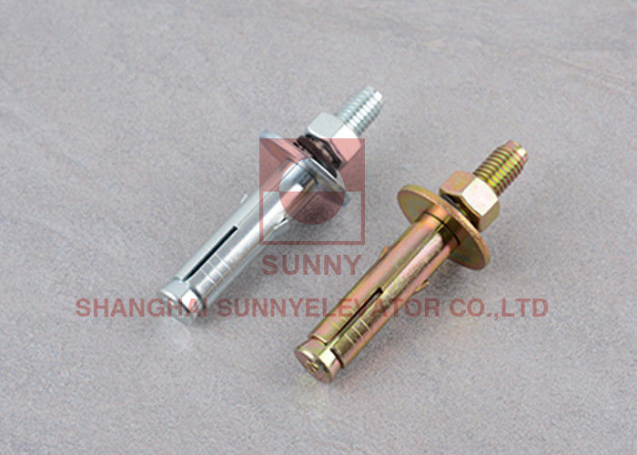 CE SS Screw Elevator Double Wing Casing Anchor Bolt For Elevator Lift Parts