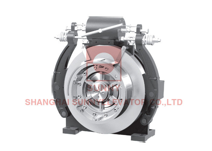 1350kg Diameter 480mm 2.5m/S Gearless Elevator Lift Machine Motor