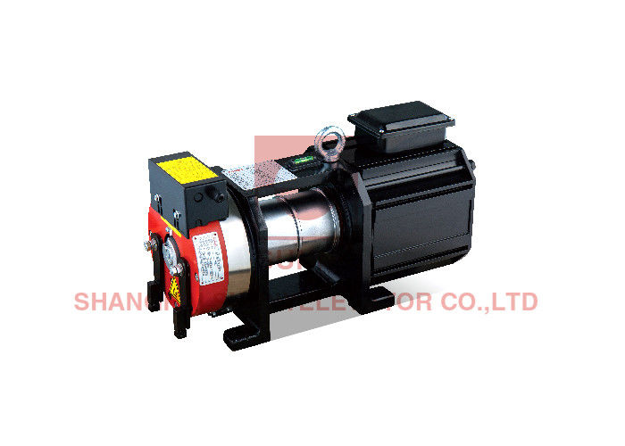 DC110V Residential Elevator Gearless Traction Machine For Lift Parts