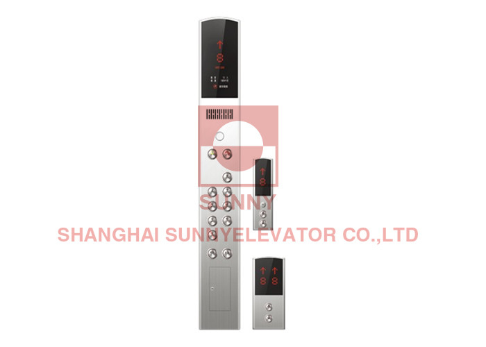Hairline Wall Mounted Elevator Cop Lop With Visual Electronic Display