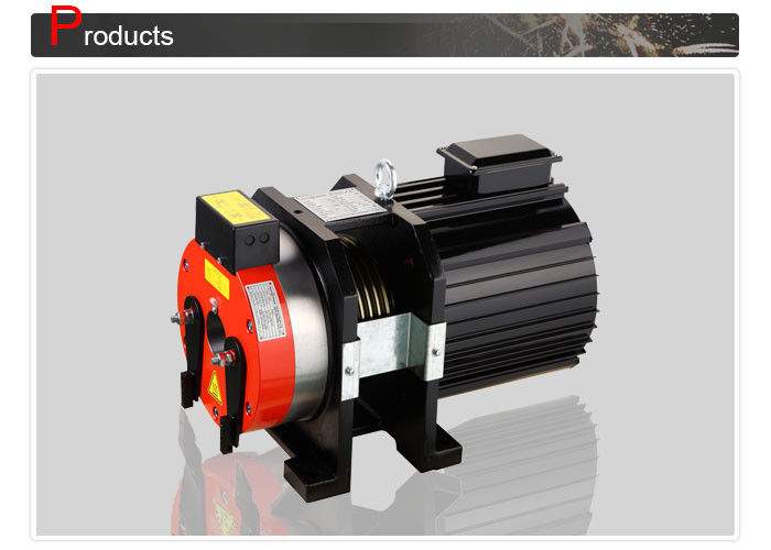 Small Volume Gearless Traction Machine With Lift Elevator Parts