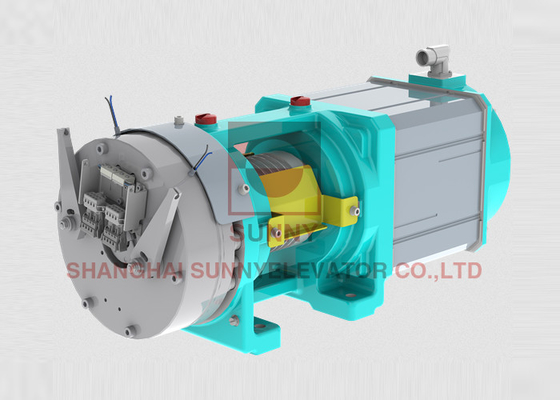 Synchronous Lift Gearless Traction Machine IP23 Degree Protection