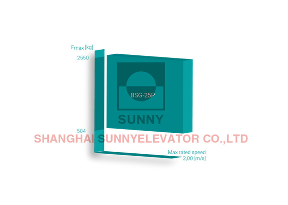 9,16mm Elevator Safety Components Bidirectional Progressive Safety Gear