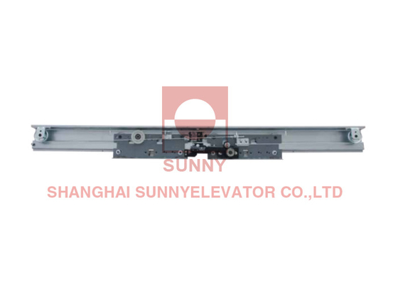 Center Opening Elevator Lift Parts 2 Leafs Landing Door Device