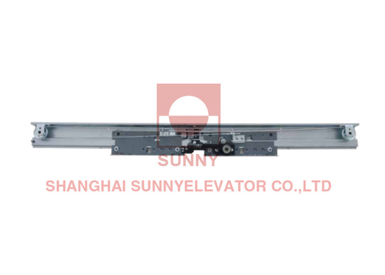 Center Opening Elevator Lift Parts 2 Leafs Landing Door Device