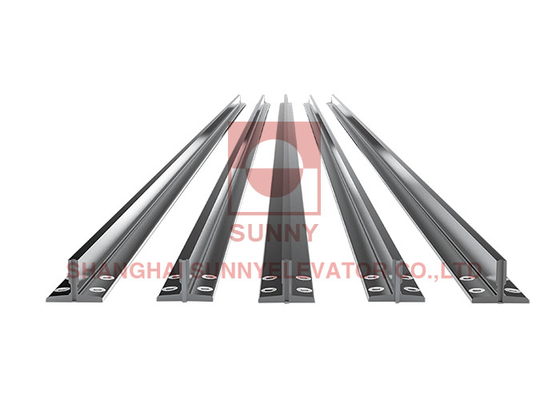 T Type Elvator Solid Lift Guide Rails 9mm For Passenger Elevator