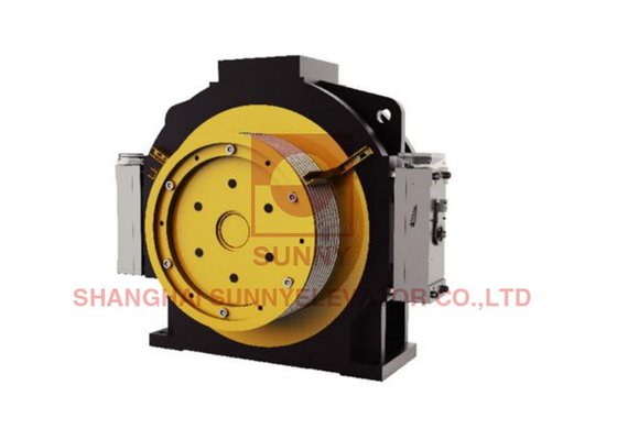 Permanent Magnet Motor Drive Gearless Traction Machine For Elevator 380V