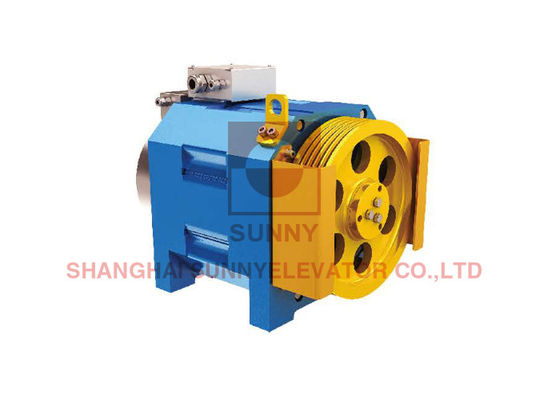 380V Gearless Traction Machine For Passenger Elevator Lift Parts