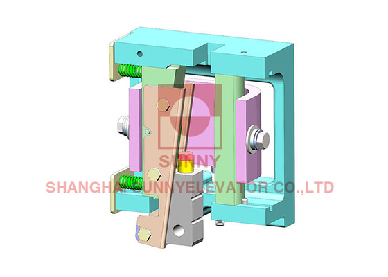 GB / CE Progressive Safety Gear For Passenger Elevator Parts Devices