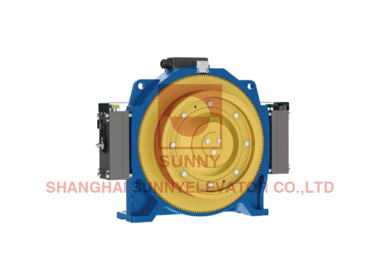 S5-40%ED Gearless Traction Machine For Machine Room Less Lift Parts