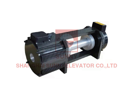 Permanent Magnet Synchronous Belt Drive Gearless Traction Machine For Elevator