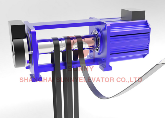 Bluelight Hoisting Belt Traction Machine With Elevator Wire Ropes