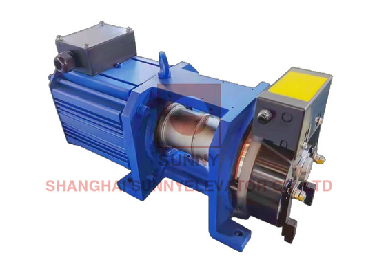 Belt Drive Villa Elevator PMS Machine With Good Heat Dissipation