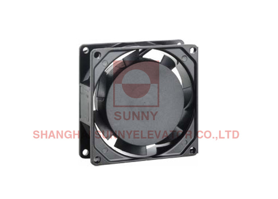 AC DC Mini Axial Fans Exhaust Square Fan For Aluminum Alloy Outer Casing