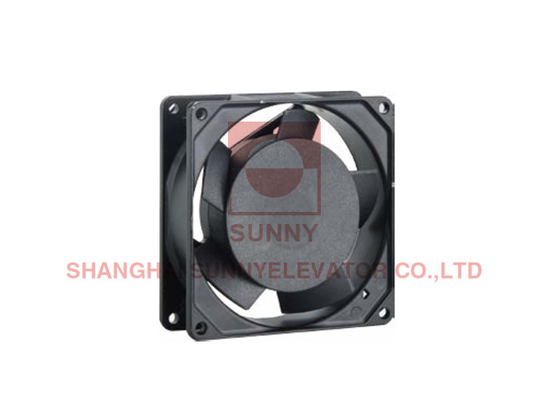 AC DC Mini Axial Fans Exhaust Square Fan For Aluminum Alloy Outer Casing