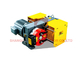 Lift Parts Gearless Traction Machine Motor 5000kg Static Load DC110V Brake