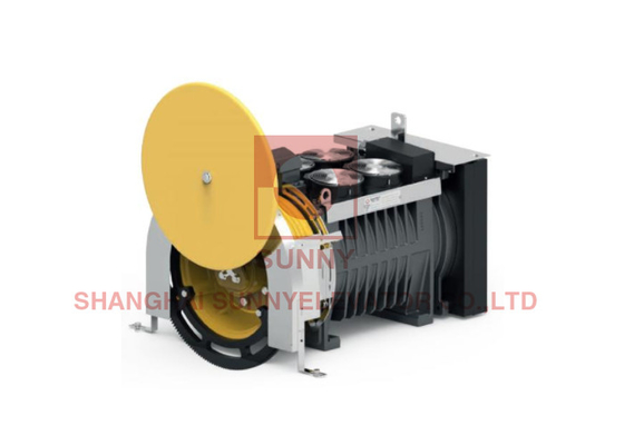 0.63 - 3.0m/s Elevator Gearless Traction Machine 1620 S5-40%ED