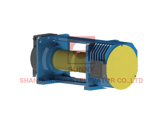 DC110V 2.4A Permanent Magnet Synchronous Gearless Traction Machine