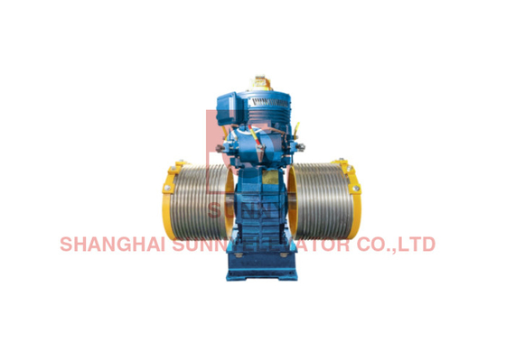 Ratio 49:2 Elevator Gearless Traction Machine Max.Static Load 1200kg