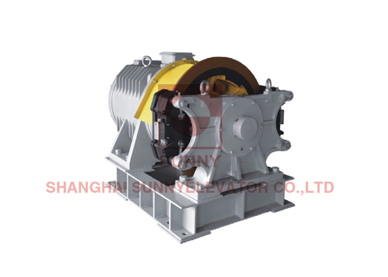 Elevator Gearless Traction Machine SN-GTN2C 14000kg Max. Static Load