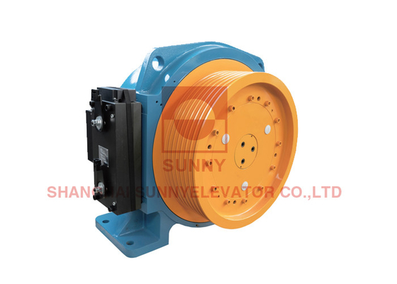 0.25-2.0m/S High Performance Gearless Traction Machine For Elevator Solutions
