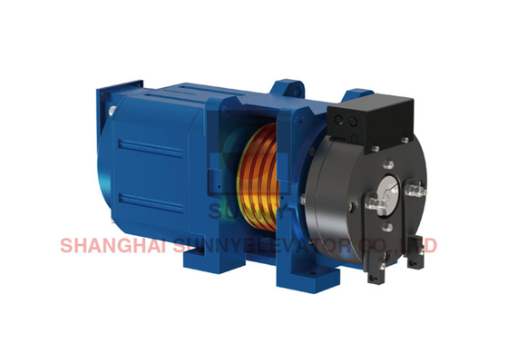 Permanent Magnet Synchronous Gearless Traction Machine 220/380V Voltage