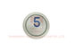 Passenger Elevator Push Button Size 36mm Stainless Steel With Braille