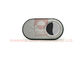 Lift Spare Parts Replacement Elevator Buttons ABS Base With Metal Circle Outer Frame And  Surface