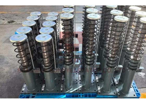 ≤1.6 M/S Rated Speed Elevator Part Safety Device Oil Buffer For Passenger Lift