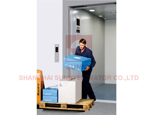 High Speed Freight Elevator with 5000kg Load and Opposite Door for Machine Room Applications